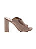 Stuart Weitzman Gray Tan Mule/Clog Size 6 - photo 1