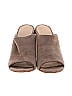 Stuart Weitzman Gray Tan Mule/Clog Size 6 - photo 2
