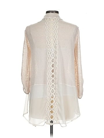 August Silk Cardigan (view 2)