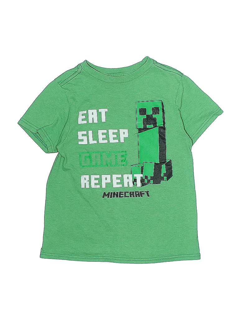 Mojang Green Short Sleeve T-Shirt Size XS (big kids) - photo 1