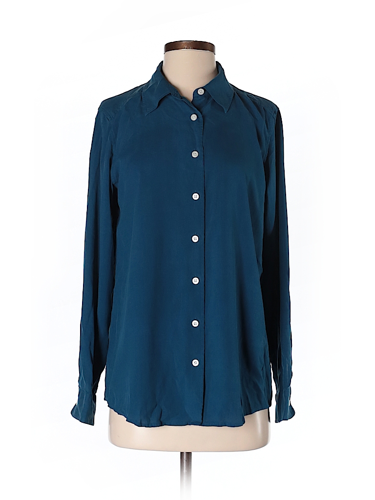 Orvis Long Sleeve Silk Top - 83% off only on thredUP