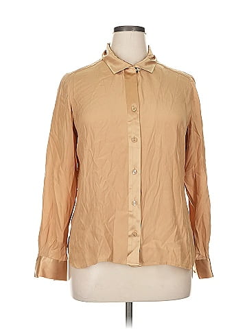 Pendleton Long Sleeve Silk Top (view 1)