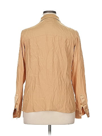 Pendleton Long Sleeve Silk Top (view 2)
