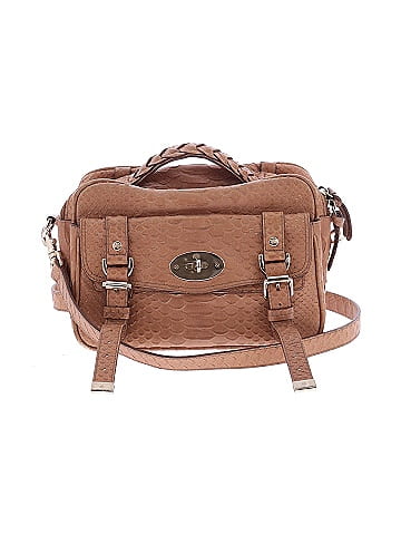 Mulberry Leather Snake Print Alexa Bag (view 1)