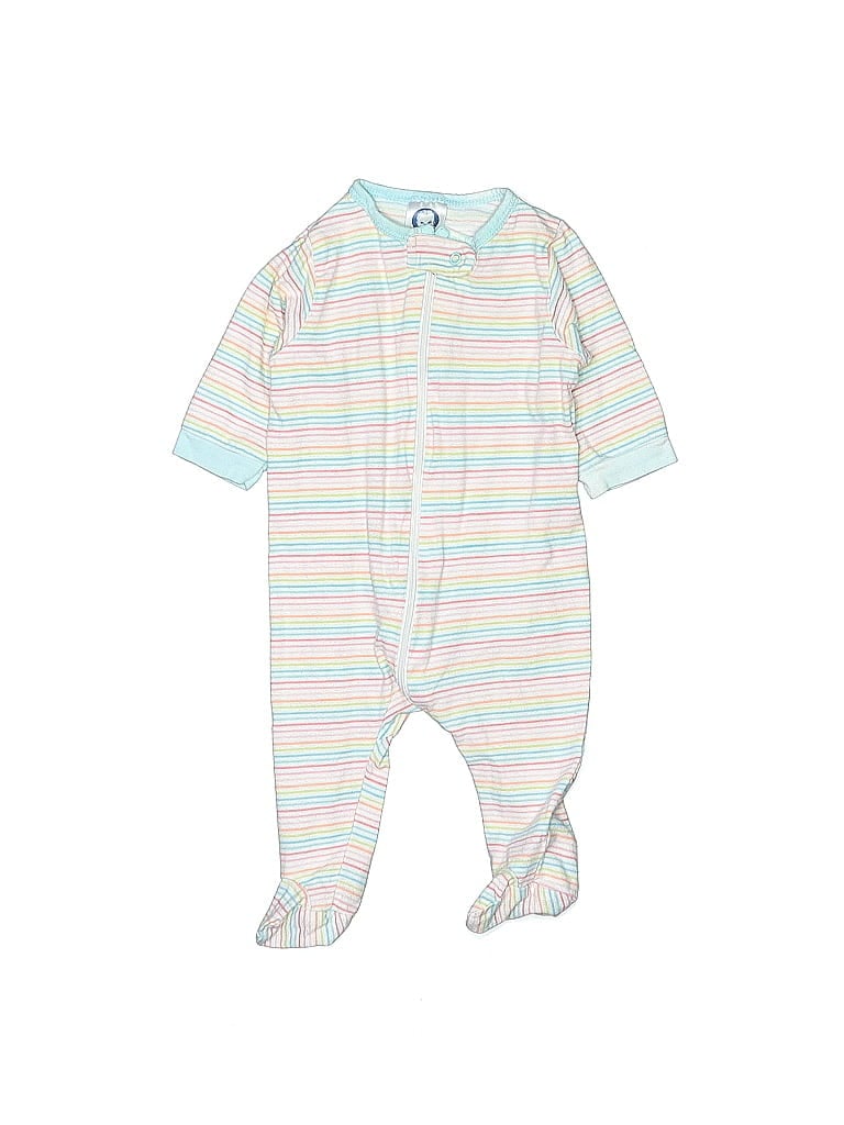Pre-owned Gerber Babies' Long Sleeve Outfit In Blue