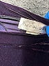 Halabaloo Black Purple Long Sleeve Top Size 10 - photo 3
