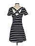 Assorted Brands Stripes Blue Casual Dress Size XS - photo 2