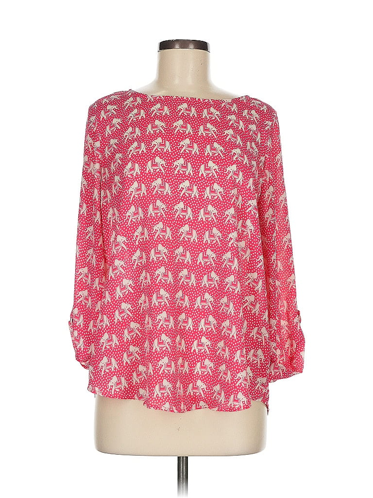 41HAWTHORN Pre-owned 3/4 Sleeve Blouse In Pink