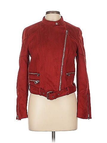 Zara Faux Leather Jacket (view 1)