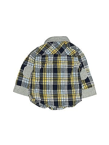 Koala Baby Long Sleeve Button-Down Shirt (view 2)