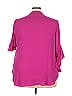 Chaus 100% Polyester Pink 3/4 Sleeve Blouse Size 3X - photo 2