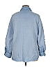 Casa Cabana 100% Cotton Blue 3/4 Sleeve Button-Down Shirt Size XL - photo 2