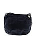Stone Mountain Solid Blue Black Leather Crossbody Bag One size - photo 1