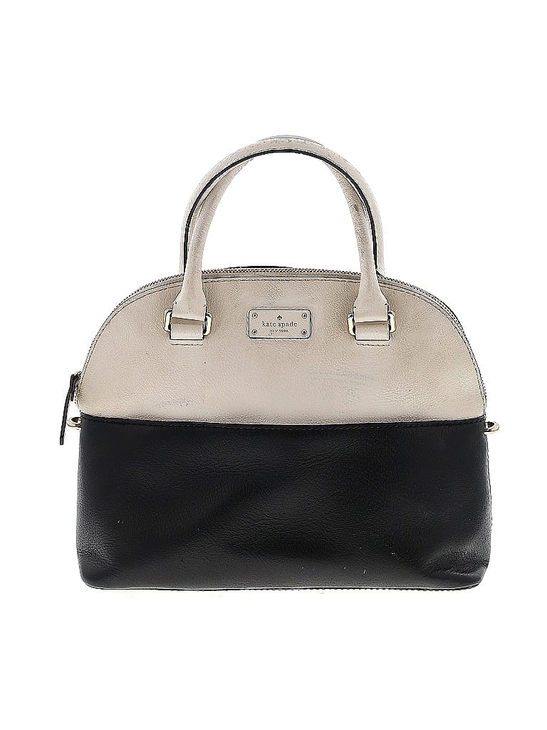 Pre-owned Kate Spade New York Leather Satchel In Black