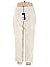 Piazza Sempione Solid Ivory Casual Pants Size EU (IT) 48 / US 12 - photo 2