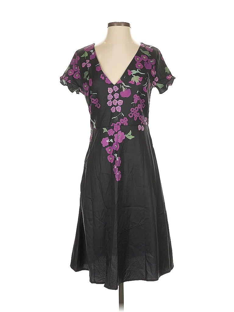 Cozy Sherpa Black Cocktail Dress Size 4 - photo 1