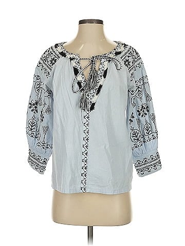 Free the Roses 3/4 Sleeve Blouse (view 1)