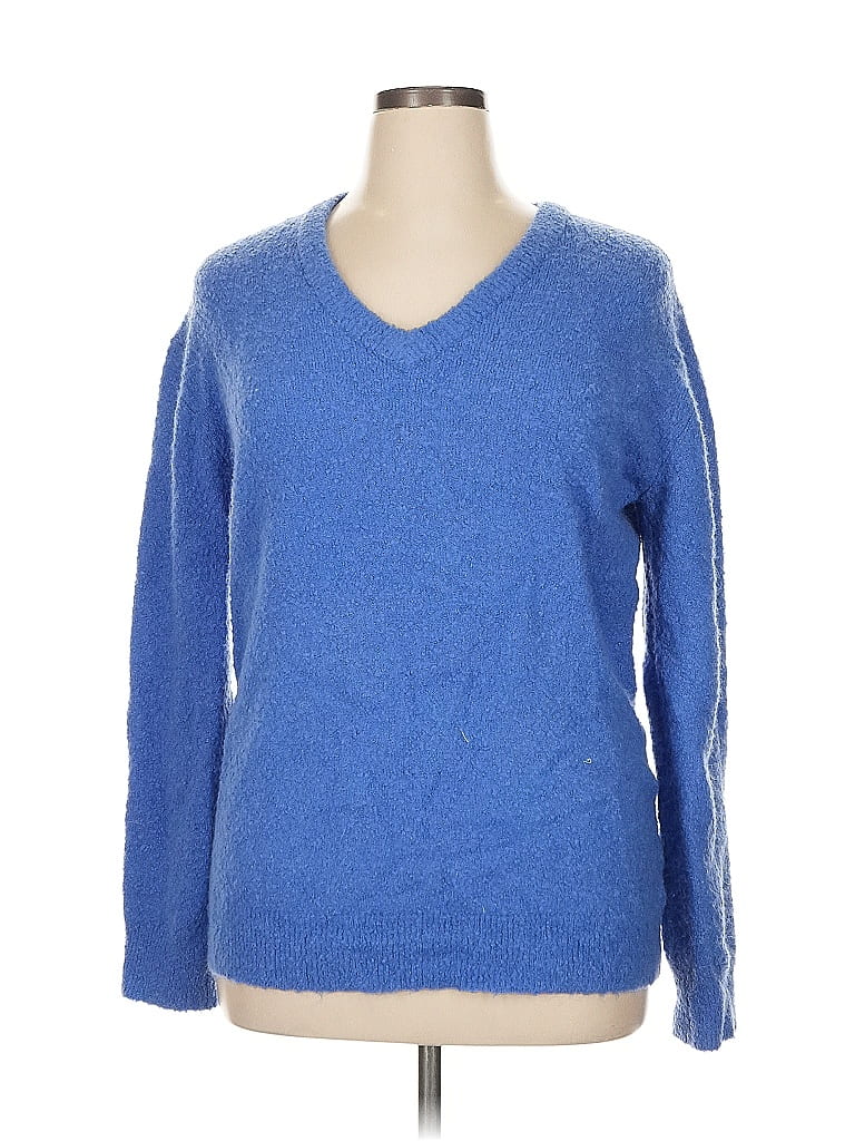 Liz Claiborne Blue Pullover Sweater Size XL - photo 1
