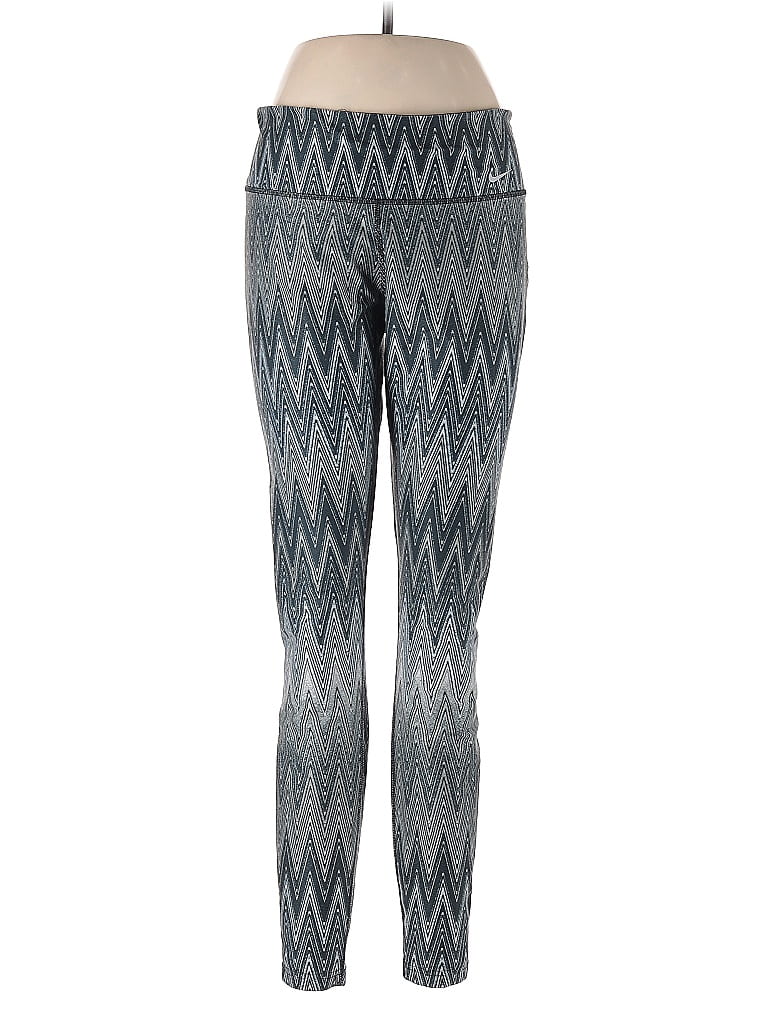 Pre-owned Nike Active Pants In Gray