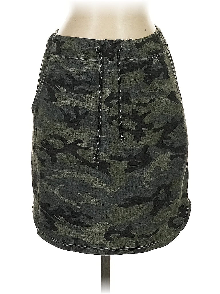Sundry Camo Green Casual Skirt Size Sm (1) - photo 1