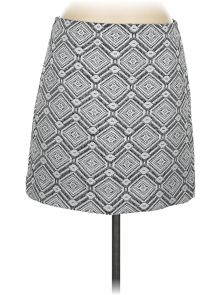 Pre-owned J.crew Factory Store Casual Skirt In Gray