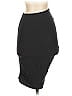 Sen Solid Black Casual Skirt Size XS - photo 1
