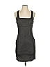 Madison Marcus Metallic Gray Cocktail Dress Size S - photo 1
