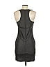Madison Marcus Metallic Gray Cocktail Dress Size S - photo 2
