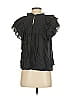 Sea New York Black Short Sleeve Blouse Size S - photo 2