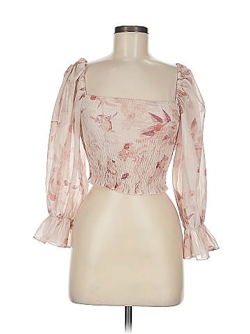 Mia Joy 3/4 Sleeve Blouse (view 1)