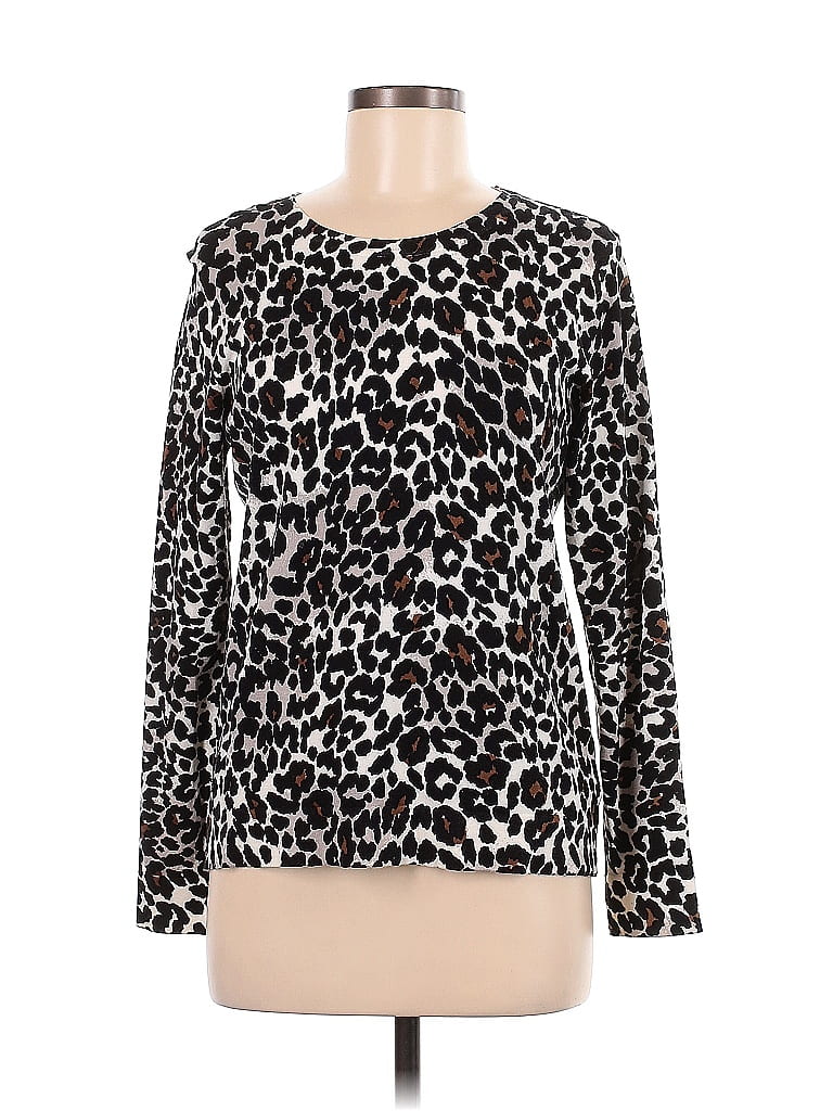 Click to view more detailed imagery on our partner's website Pre-owned Charter Club Long Sleeve T-shirt In Black