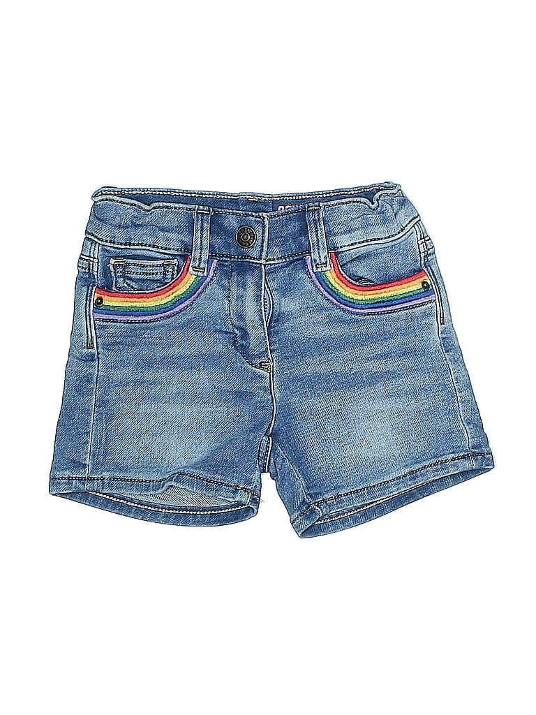 Crewcuts Blue Denim Shorts Size 2 - photo 1