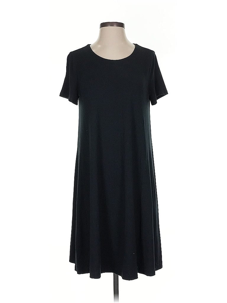 Pre-owned Ann Taylor Loft Casual Dress In Black