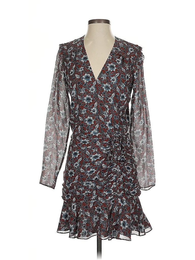 Pre-owned Veronica Beard Cocktail Dress In Brown