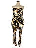 Paravel Gold Black Jumpsuit Size 3X - photo 1