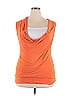 Style Orange Sleeveless Blouse Size 20 - 22 - photo 1
