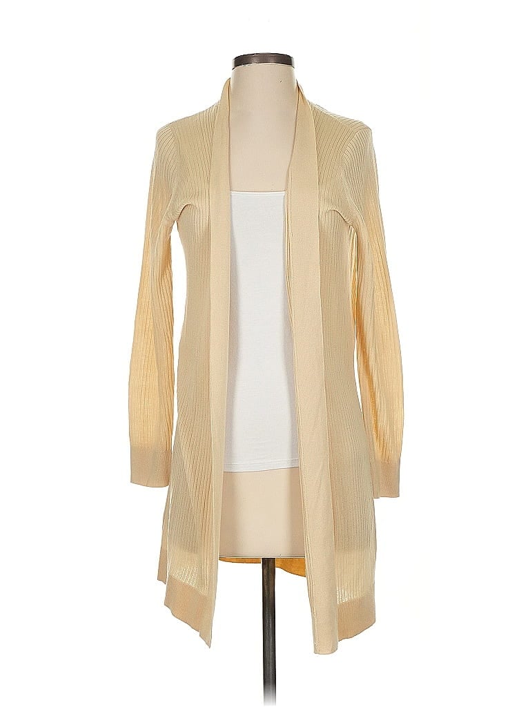 Pre-owned Ann Taylor Loft Cardigan Sweater In Brown