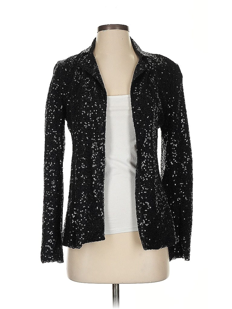 Bobeau 100% Nylon Stars Black Blazer Size S - photo 1