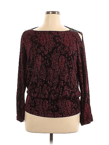 MSK Long Sleeve Blouse (view 1)