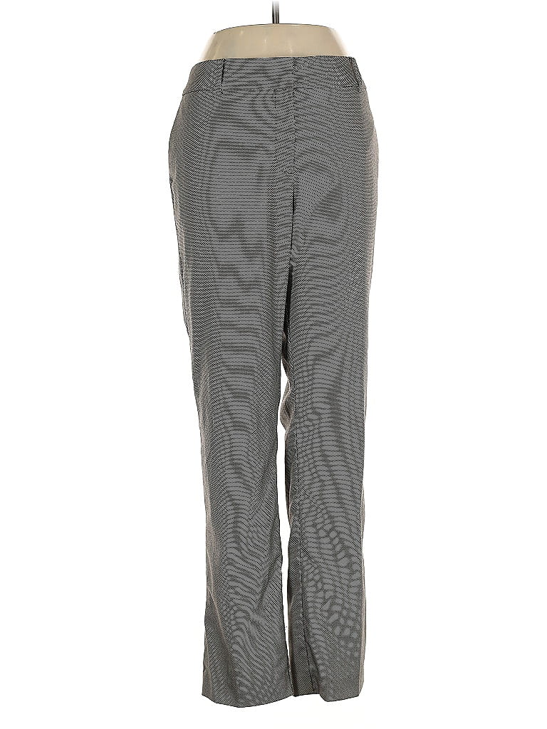 Ann Taylor Factory Chevron-herringbone Gray Casual Pants Size 14 - photo 1