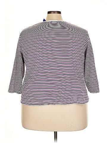 Karen Scott Sport 3/4 Sleeve T-Shirt (view 2)