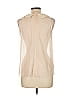 Indira 100% Polyester Ivory Sleeveless Blouse Size 7 - photo 2