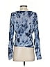 Faherty 100% Linen Tie-dye Blue Pullover Sweater Size S - photo 2