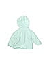 First Impressions Green Blue Zip Up Hoodie Size 3-6 mo - photo 2