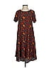 Lularoe Paisley Brown Casual Dress Size XS - photo 1