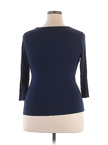 Saks Fifth Avenue 3/4 Sleeve T-Shirt (view 2)