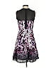 Coast 100% Recycled Polyester Print Purple Cocktail Dress Size 4 - photo 2