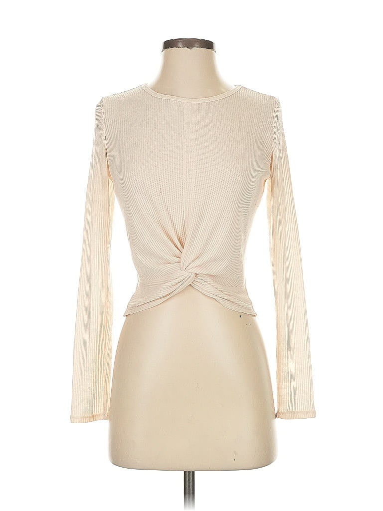 Onzie Ivory Long Sleeve Top Size M - photo 1
