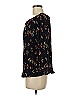Entro 100% Polyester Black 3/4 Sleeve Blouse Size M - photo 5