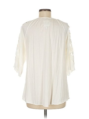 New York Laundry 3/4 Sleeve Blouse (view 2)